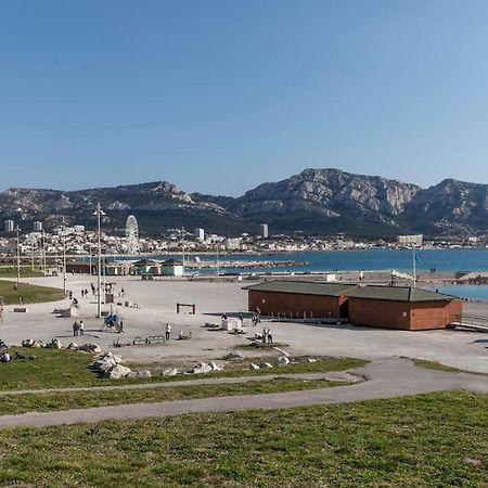 T2 Plage Prado-David, Parc Borely, Parking Privee Marseilles Exterior foto